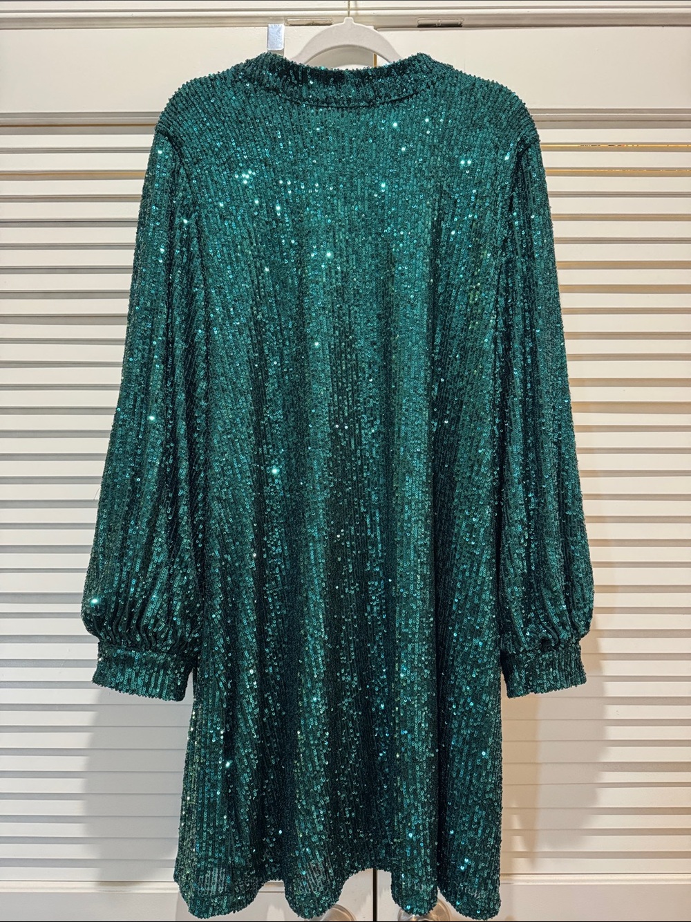 Eloquii Emerald Green Sequin Dress
